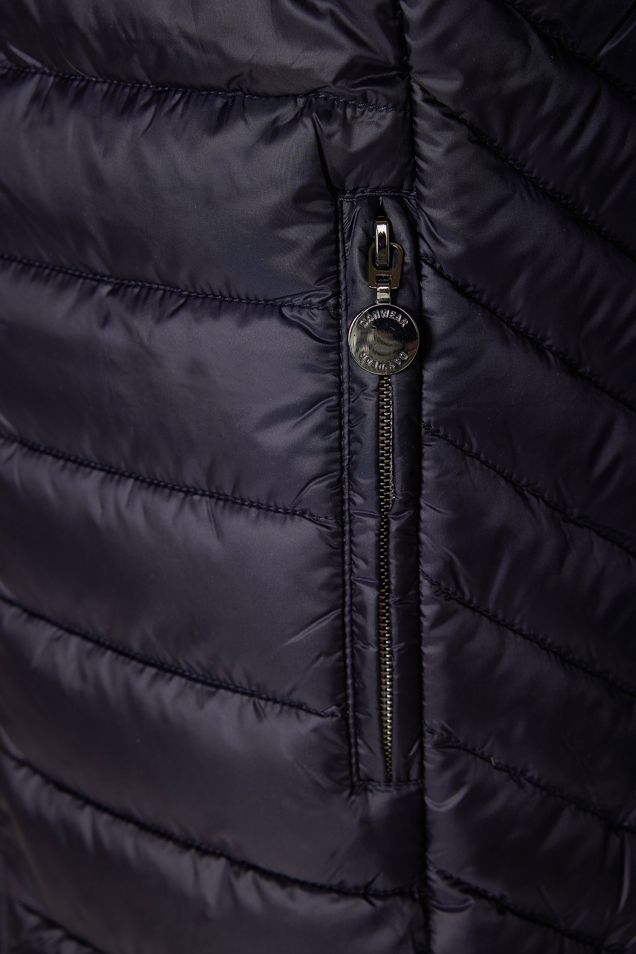 Windfield / Danwear Albina Light Down Lette dunjakker 08 Navy.