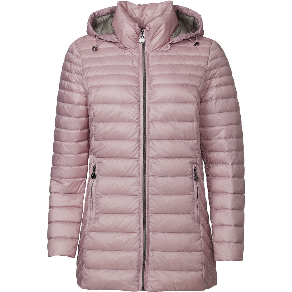 Windfield / Danwear Albina Light Down Lette dunjakker 56 Old Rose.