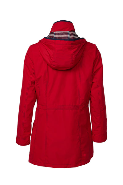 Windfield / Danwear Bea Forårsjakke 1608 Red/Navy