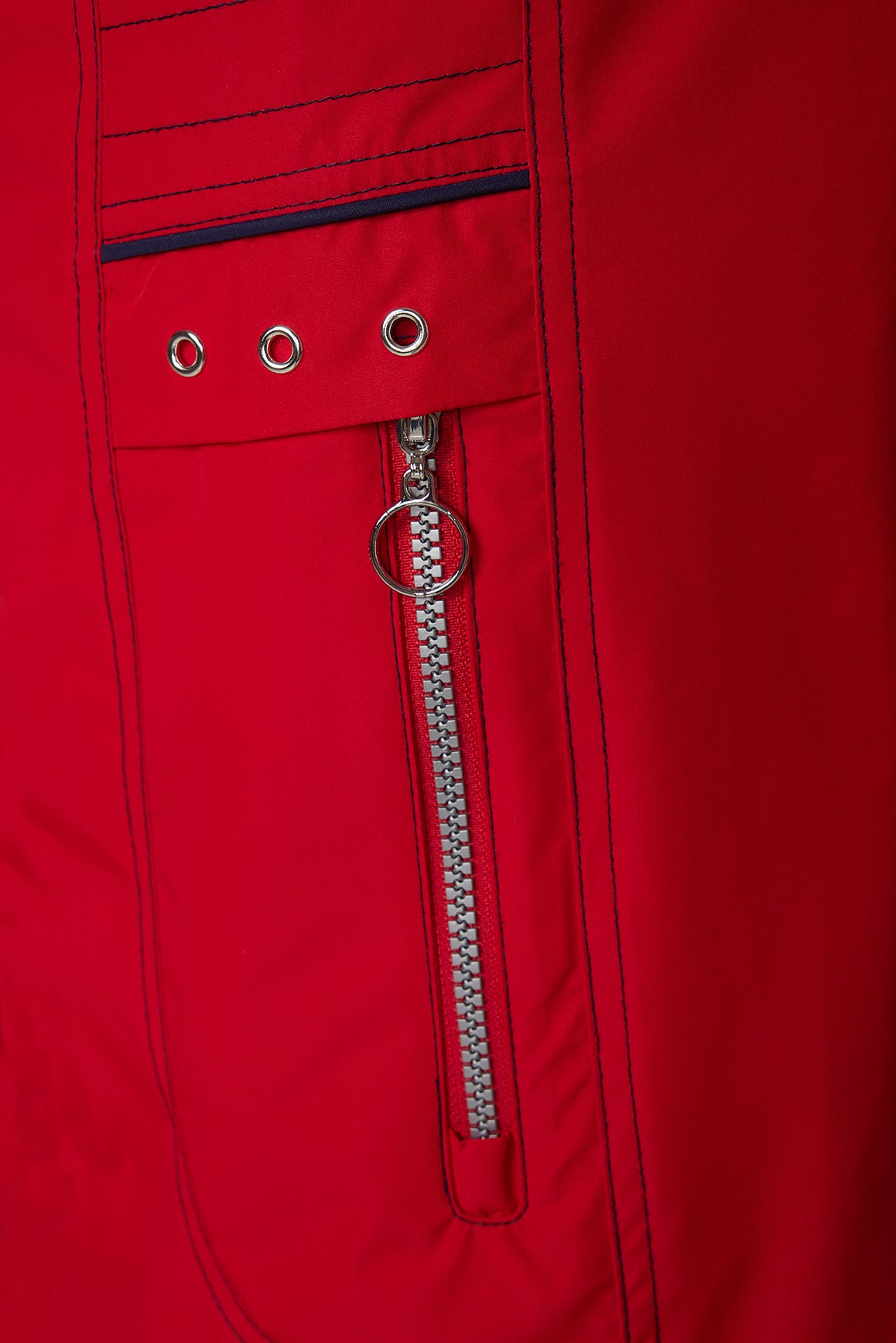 Windfield / Danwear Bea Forårsjakke 1608 Red/Navy