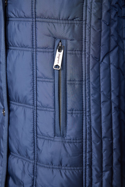 Windfield / Danwear Calina Vinterjakker 41/09 Blue Sea/Black