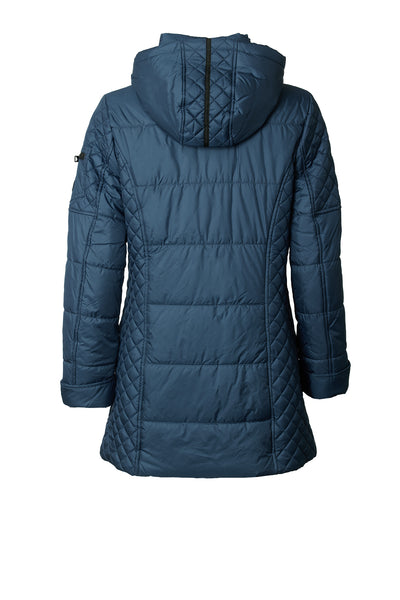Windfield / Danwear Ester Vinterjakker 4129 Blue/Dark Grey