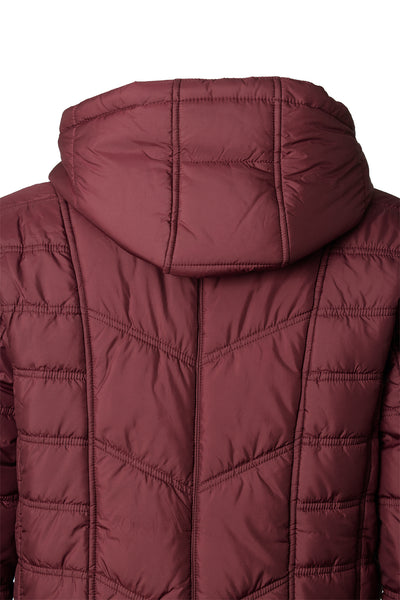 Windfield / Danwear Hella Vinterjakker 2609 Wine/Black