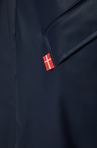 Windfield / Danwear Liesa Regnjakker 08. Navy.