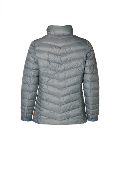 Windfield / Danwear Venessa Lette dunjakker 5121 Heavenblue/Iceblue