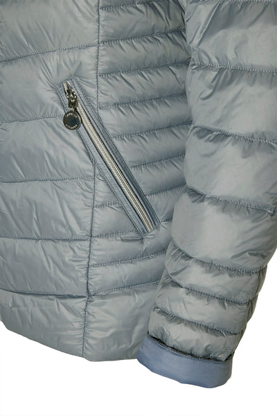 Windfield / Danwear Venessa Lette dunjakker 5121 Heavenblue/Iceblue
