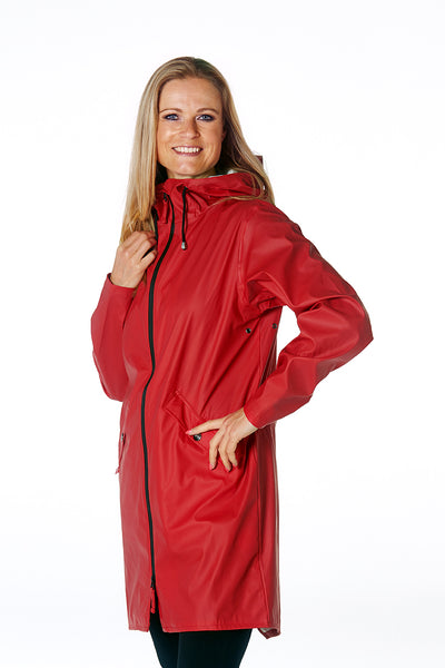 Windfield / Danwear Liesa Raincoat 16 Red.