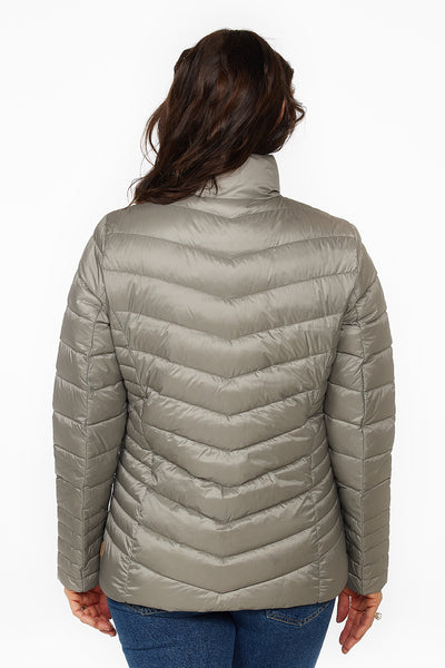 Windfield / Danwear Venessa Lette dunjakker 0202 Rock Ridge